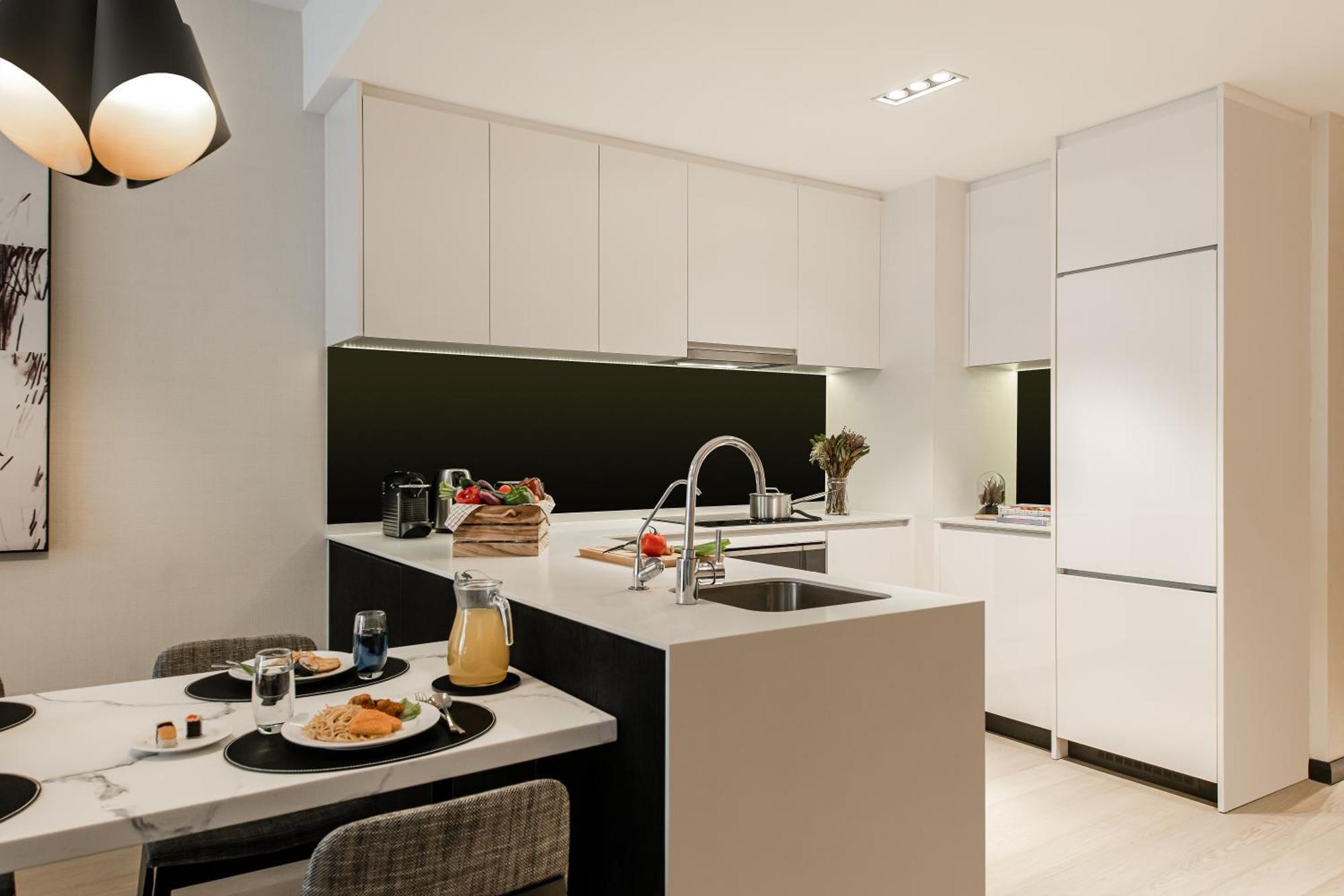 Hotel Ascott Star Klcc Kuala Lumpur Exterior foto A modern kitchen